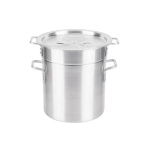 Winco (SSDB-16) Stainless Steel 16 Qt. Double Boiler with Cover