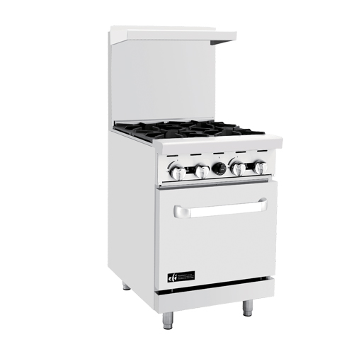 Efi Rctrs 4b 24 Gas Range With 4 Open Burner Vortex Restaurant