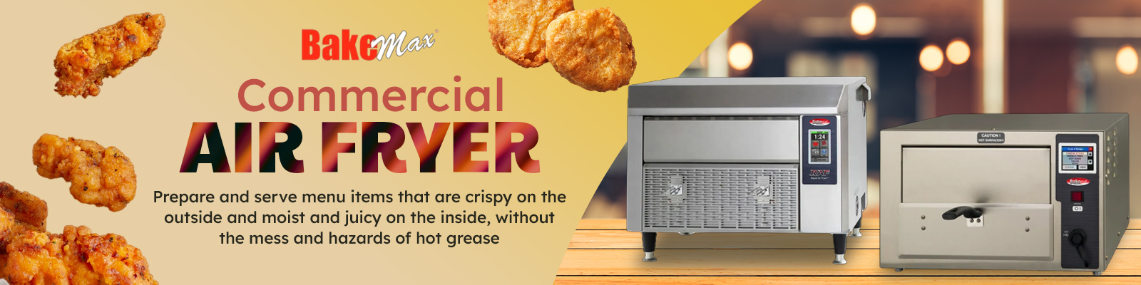 BakeMax Commercial Air Fryer Vancouver Canada