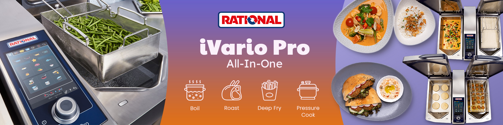 Restaurant Equipment Vancouver, Restaurant Supplies Vancouver, Rational iVario Pro Vancouver Canada